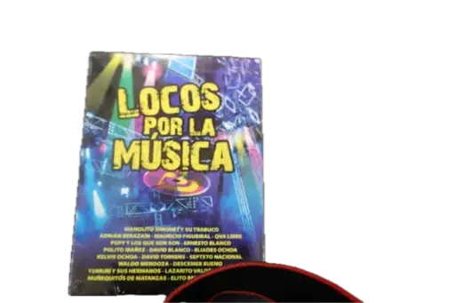 DVD LOCOS POR LA MÚSICA, EL CONCIERTO VARIOS. 